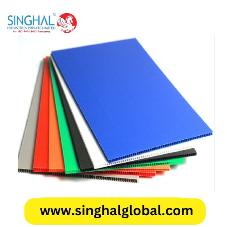 Durable and Versatile PP Corrugated Sheets for Industrial and Commercial Applications