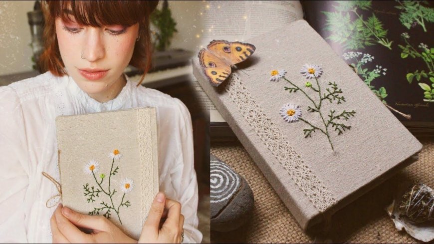 Personalized Embroidered Notebook Creations