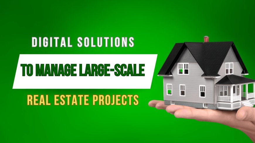 Digital Solutions to Manage Large-Scale Real Estate Projects