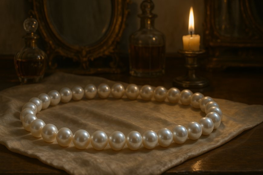 Timeless Elegance with Single-Layer Pearl Necklace Sets | Pitti Jewels & Pearls