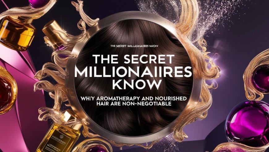 The Secret Millionaires Know: Why Aromatherapy and Nourished Hair Are Non-Negotiable
