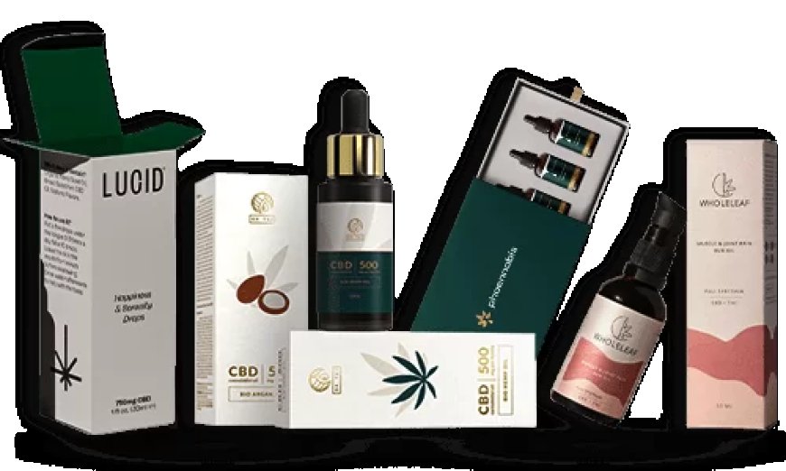 Stylish Custom Printed CBD Boxes in the USA
