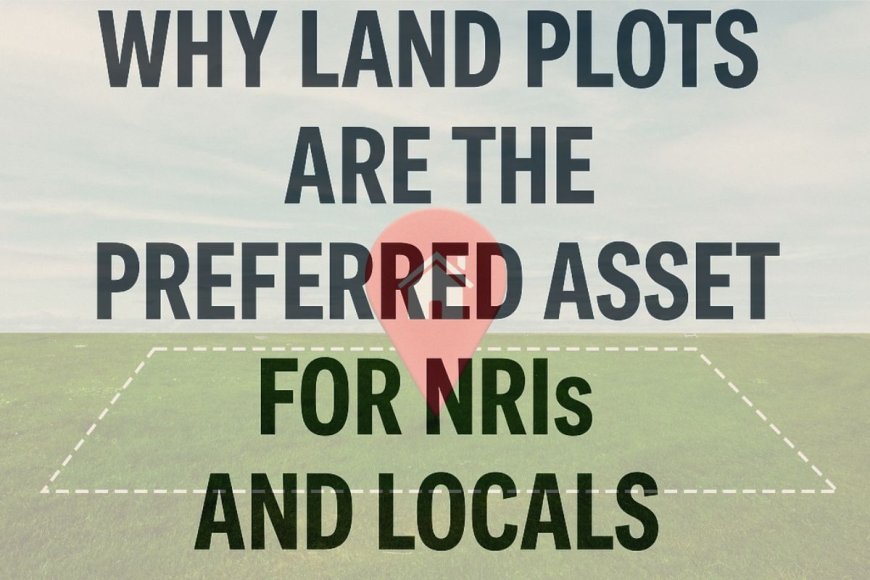 Why Land Plots Are the Preferred Asset for NRIs and Locals