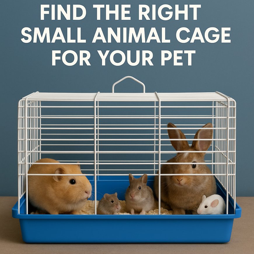 The Importance of the Right Small Animal Cage Setup