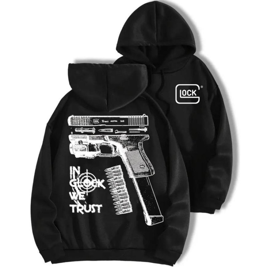 Hoodie Jackets and In Glock We Trust Hoodie That Define Modern Men’s Streetwear