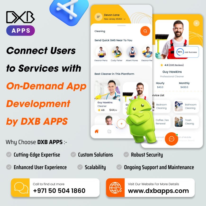 Get professional mobile app development Dubai Solutions by DXB APPS