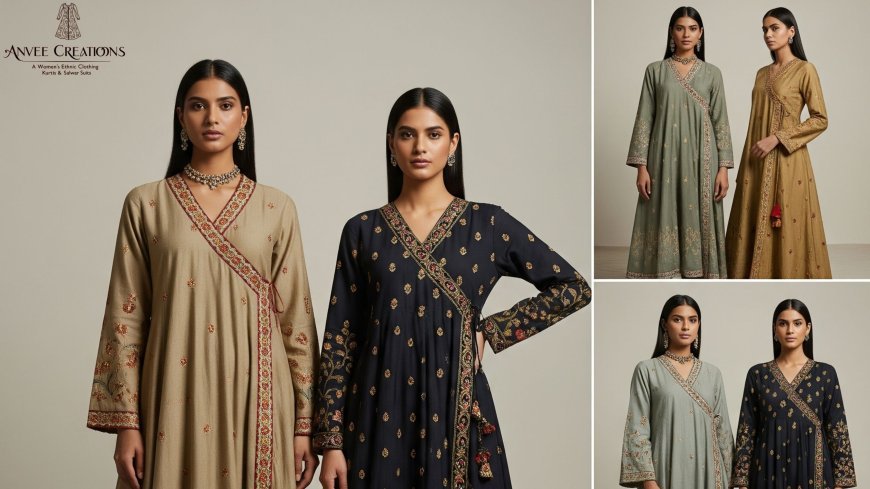 Elevate Your Ethnic Wear Collection with Angrakha Dresses and Co-Ord Sets