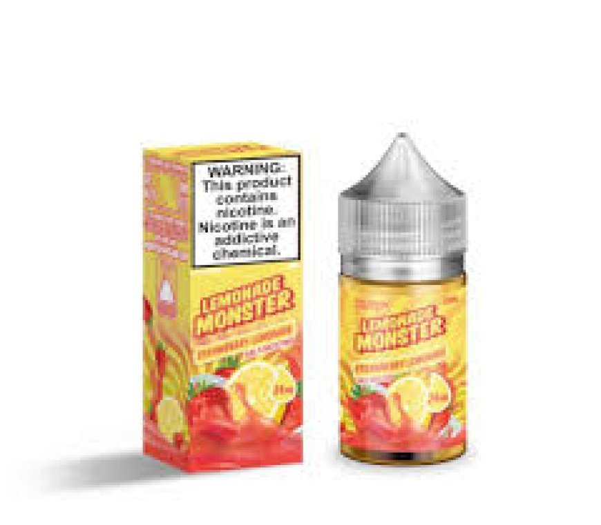 My Experience with Strawberry Lemonade Monster E-liquid