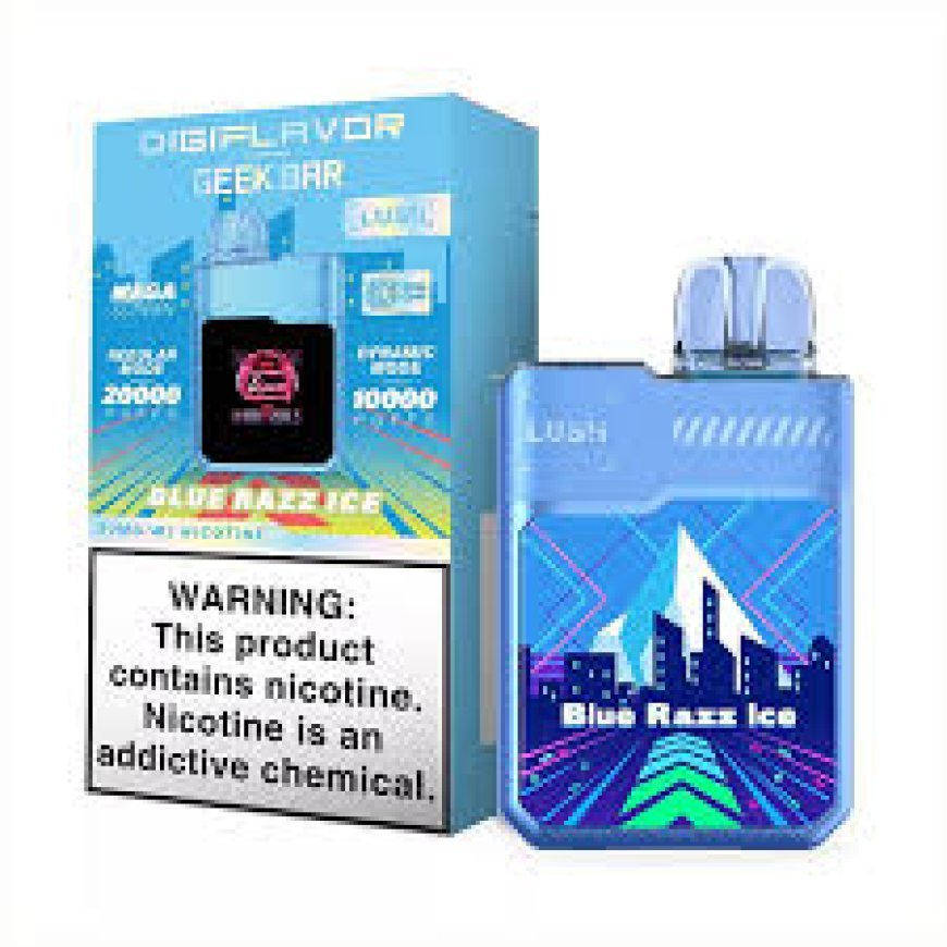 Discover the Blue Razz Ice Geek Bar Digi Lush and Geek Bar Pulse X Edition: The Vaping Experience You Didn’t Know You Needed