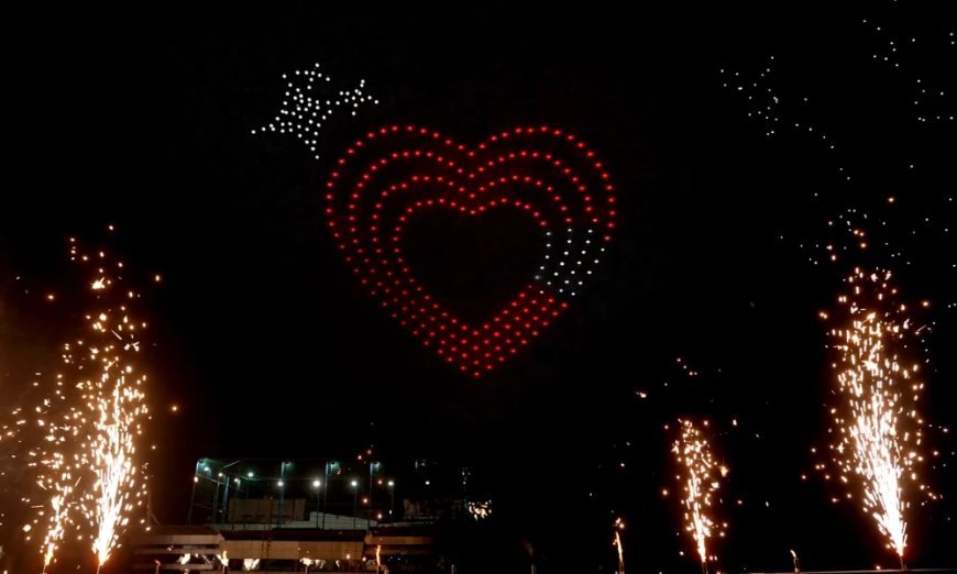 Eco-Friendly Wedding in 2025: How Drone Light Show Are Revolutionizing Celebrations