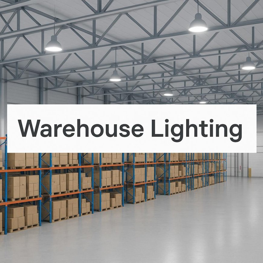 Warehouse Lighting: A Guide to Efficiency, Safety, and Performance