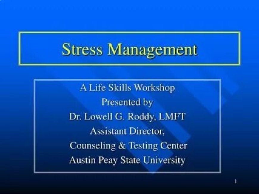Stress Management Dallas Area Tips That Work