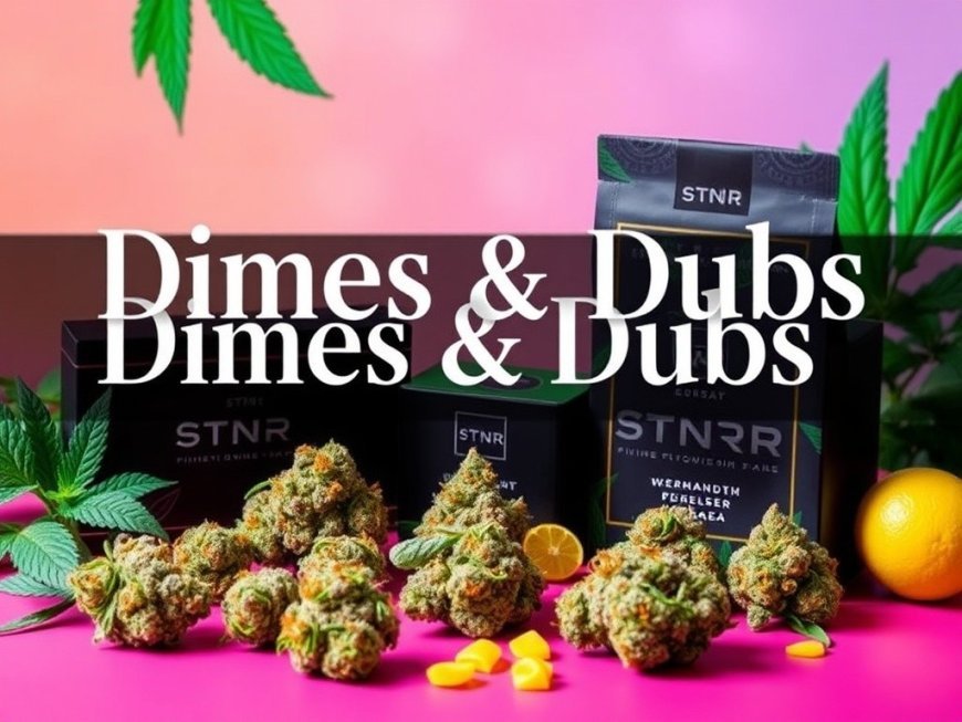 Dimes & Dubs by STNR: The Ultimate THCA Flower Experience for Every Type of Smoker