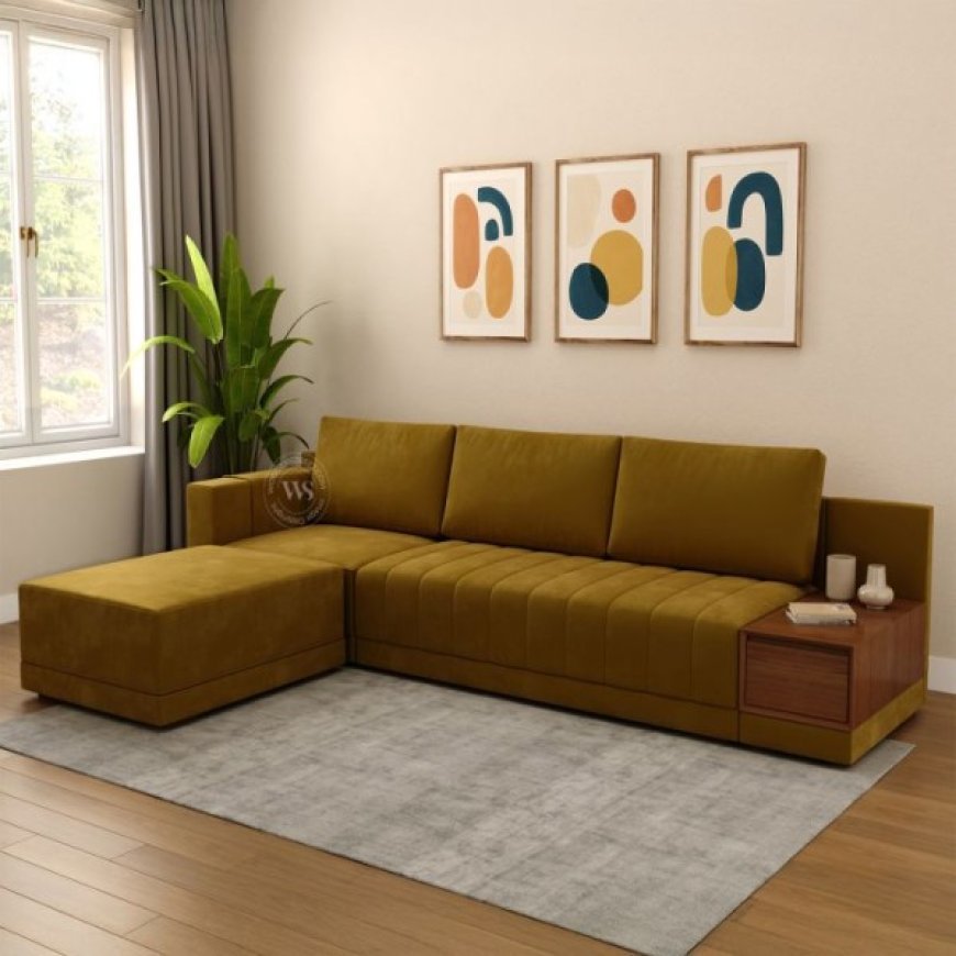 L-Shaped Sofas for Every Interior Style - Wooden Street