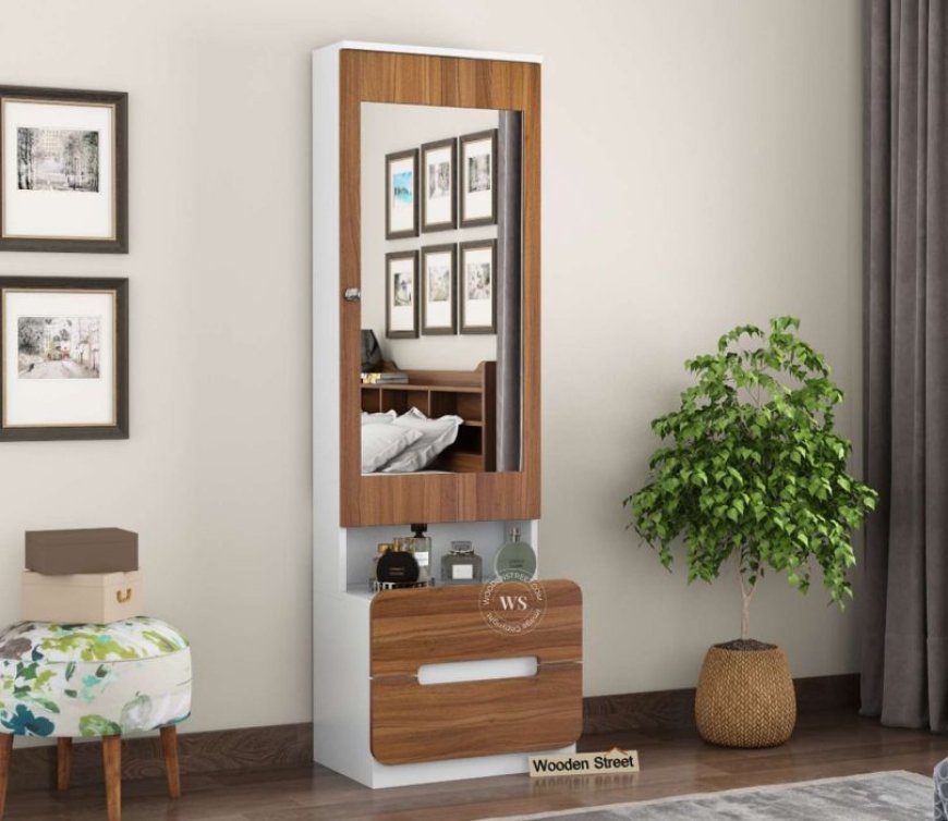 6 Dressing Table Designs That Maximize Space | Wooden Street