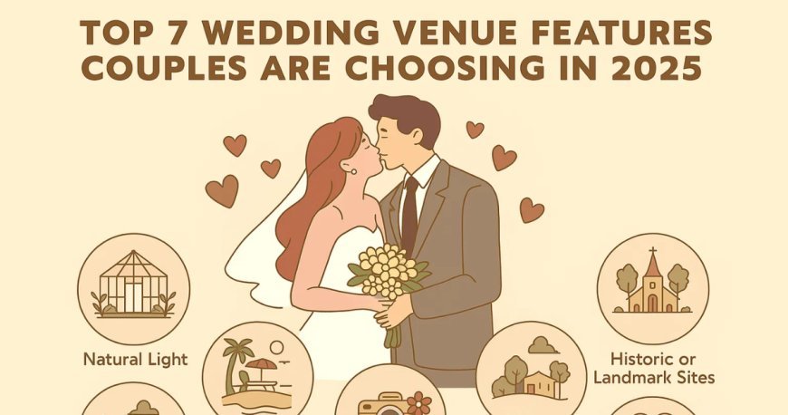 Top 7 Wedding Venue Features Couples Are Choosing in 2025