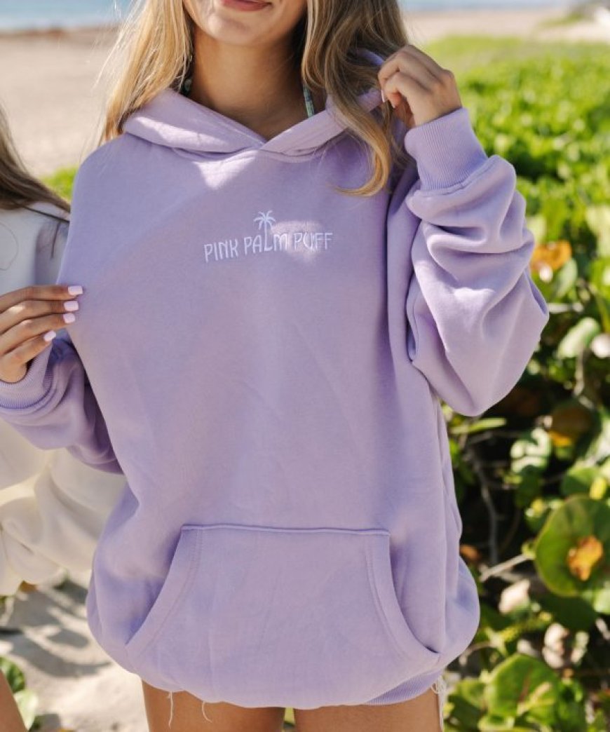 Pink Palm Puff Hoodie Styles Perfect for Winter Streetwear
