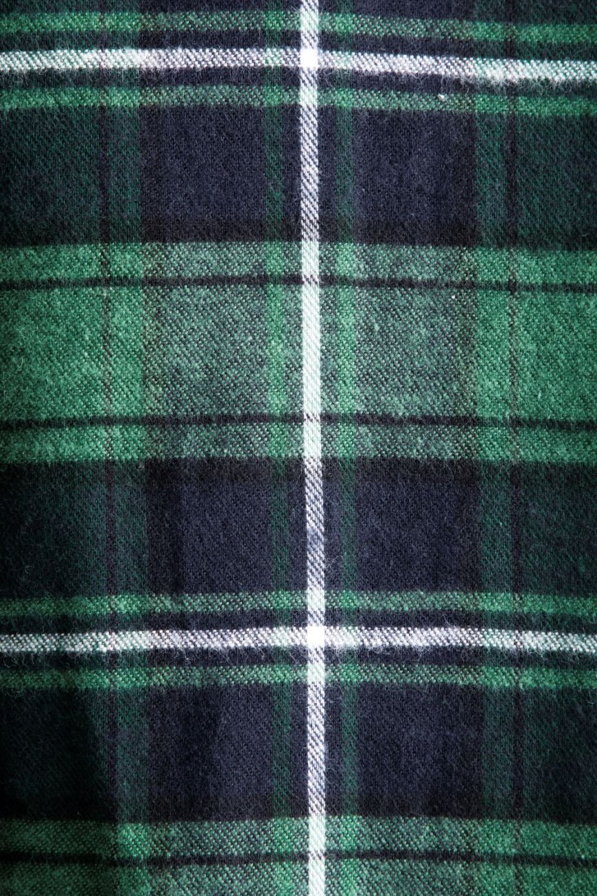 Why Choosing Green Colour Check & Tartan Fabric Elevates UK Style Statements