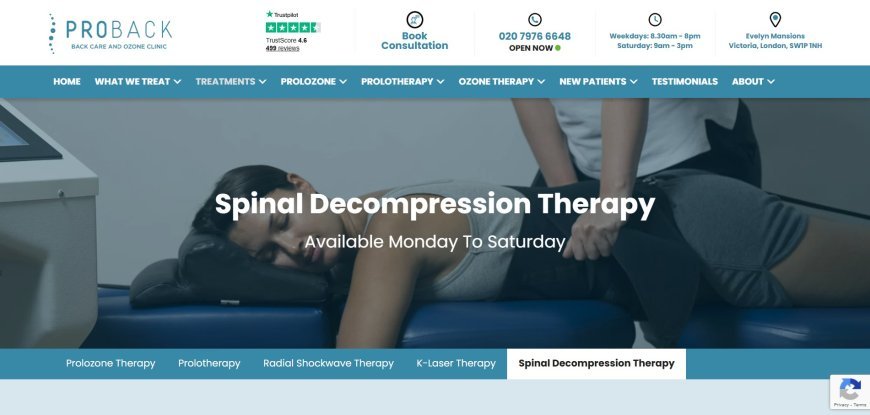 Spinal Decompression Therapy for Relief and Recovery